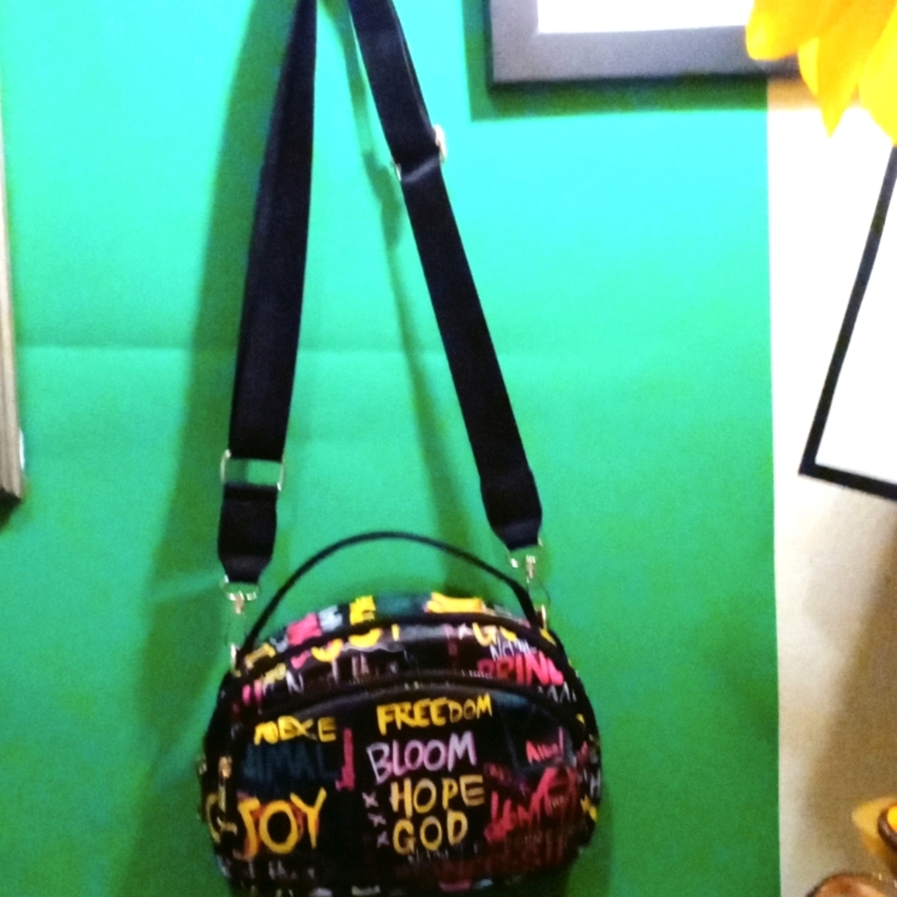 Cute graffiti crossbody